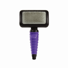 MG Ergonomic Slicker Brush (Color: Purple, size: medium)